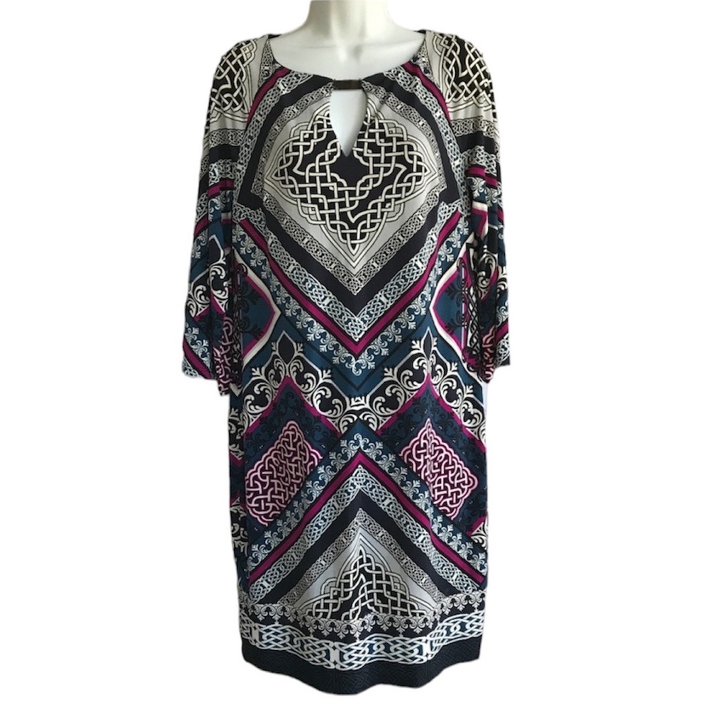 Laundry by Shelli Segal Women’s Boho Casual Shift Dress – Size Small